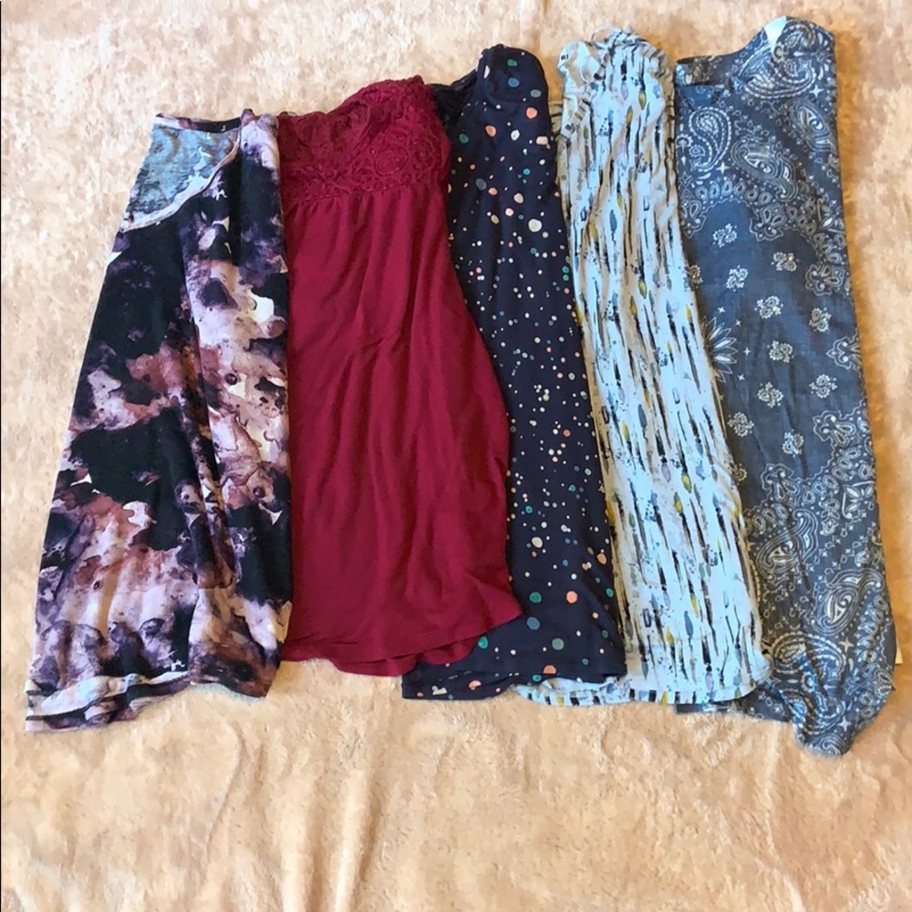 2x shirt bundle 5 shirts!